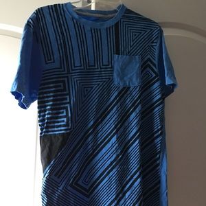 Blue and black Michael Jordon t-shirt